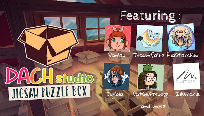 DACHstudio Jigsaw Puzzle Box Logo