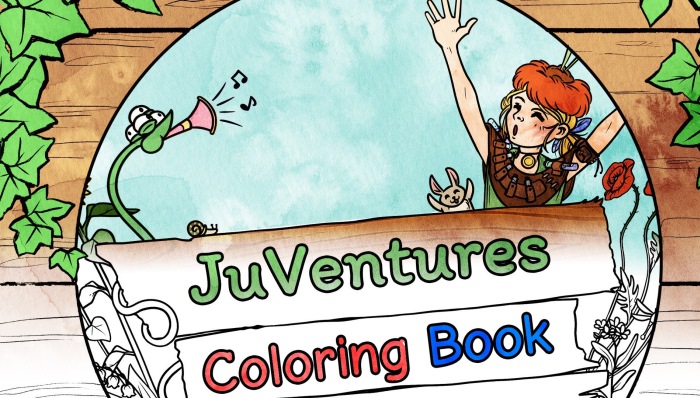 JuVentures Coloring Book Logo