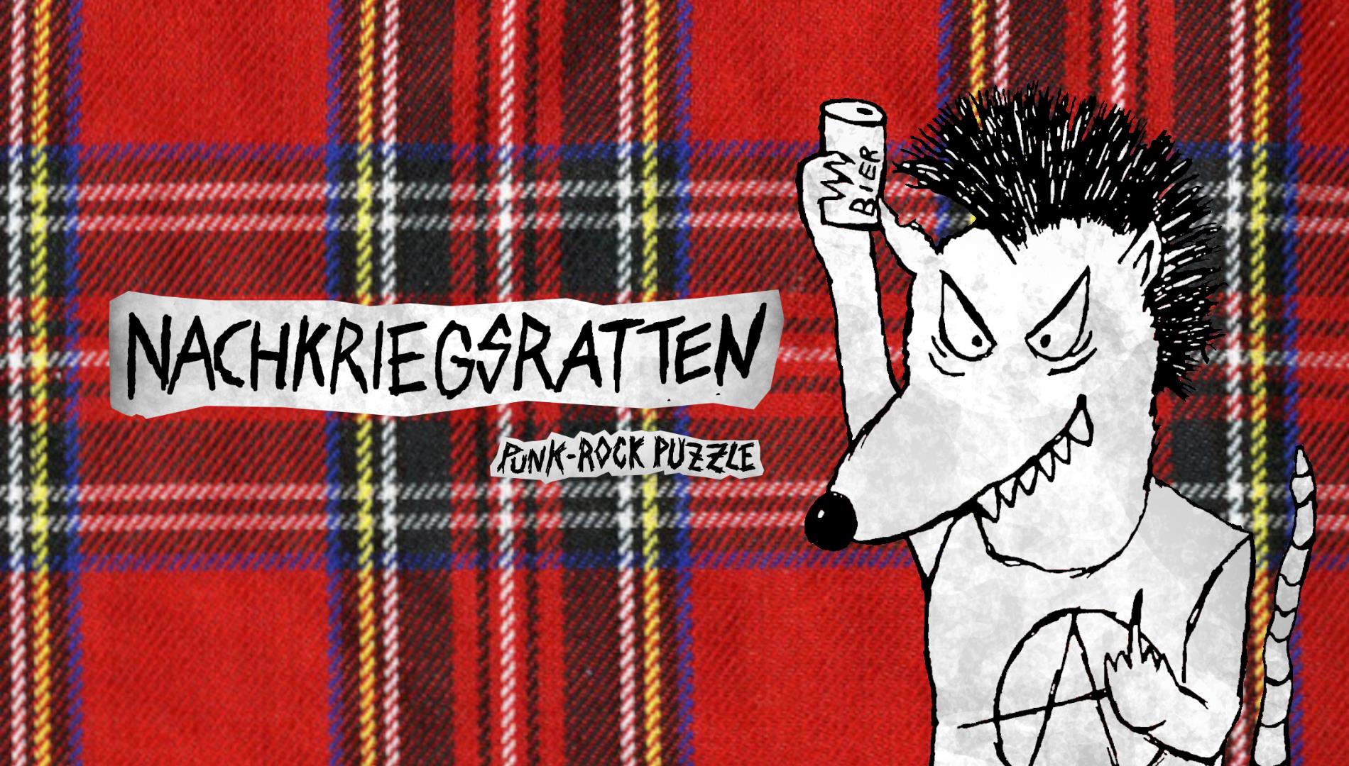Nachkriegsratten Punk-Rock Puzzle